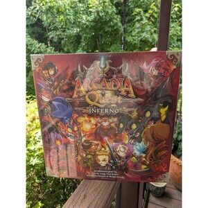 Arcadia Quest Inferno Board Game | CMON | New Factory Sealed